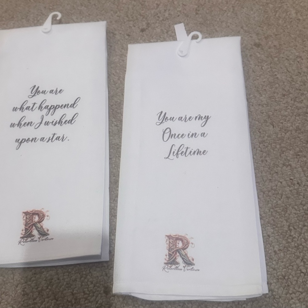 Monogram Kitchen Tea Towels - Picture 4 of 7